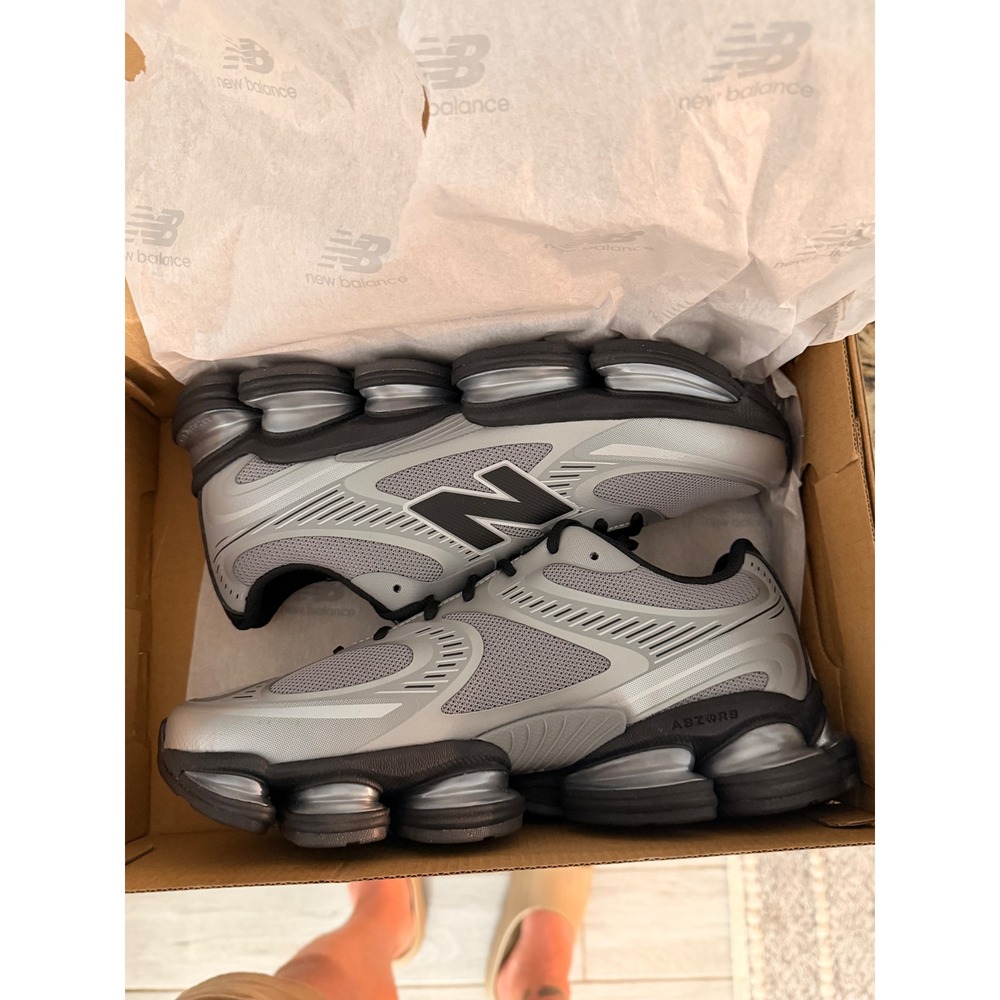 New Balance 2000 Abzorb Grey Silver Black U20006OU Mens 10 Lifestyle Sneakers